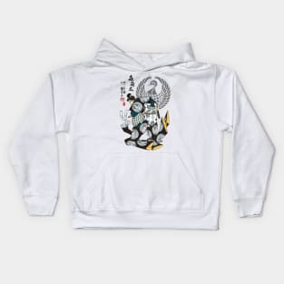 Mori Ranmaru Ukiyo-e Kids Hoodie